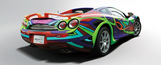 Illustration for article titled Neon Genesis Evangelion Turned into a Hideous Japanese Car